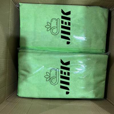 10 pk Green multipurpose microfiber cloth